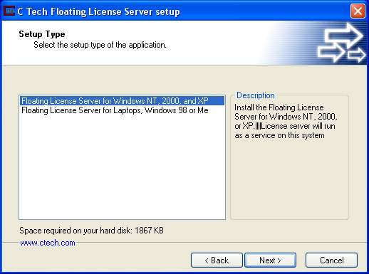 keyshot floating license server